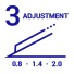 3 Adjustments of height