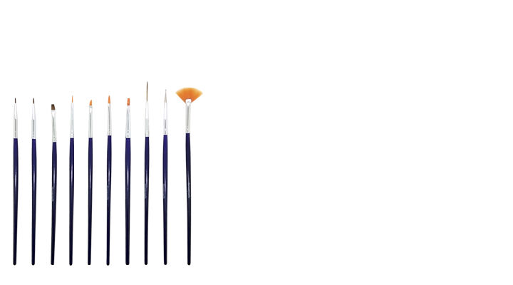 Nail Art Brushes Kit