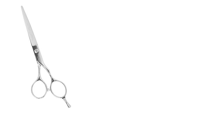 Sculpby Silver Feather Hair Scissors