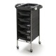 Friseur-Trolley - 6 Tabletts