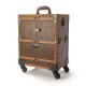 Evoqe Vintage Beauty Case with Wheels