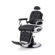 Sillón de Barbería Beardburys Chicago Negro