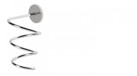 Secador de cabelo espiral titular